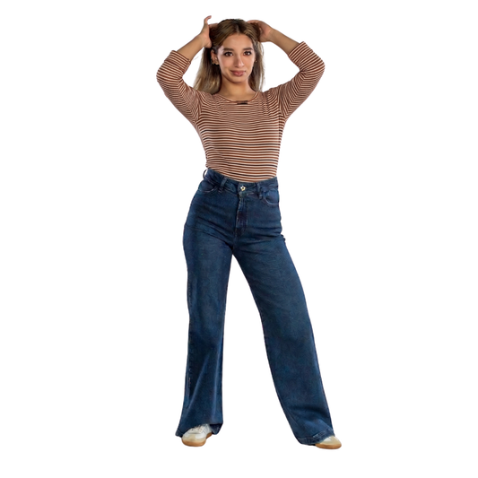 Blusa Rayas C/Puño