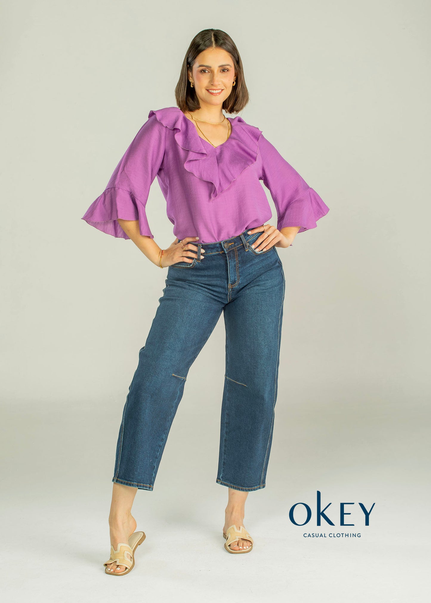 Cam. Olan Cuello Y Puño