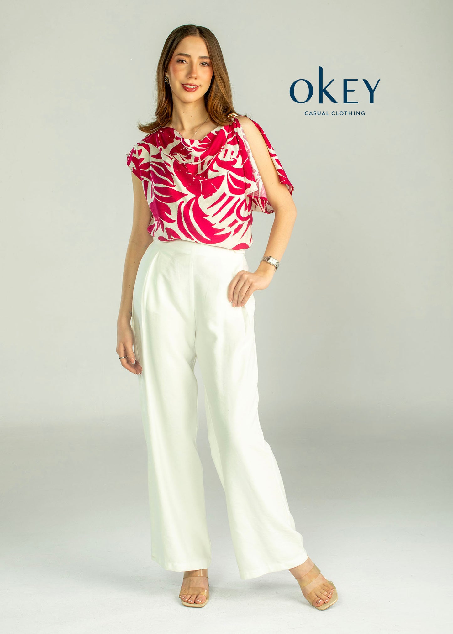 Cam. Estampada C/Broche Costado