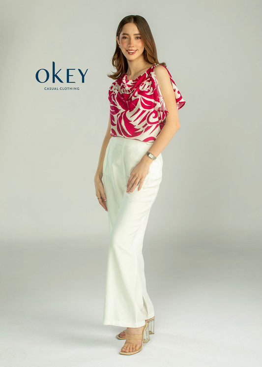 Cam. Estampada C/Broche Costado