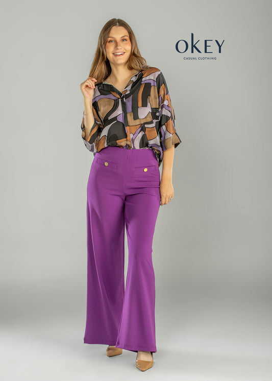 Camisera Bloques de Colore C/Letilla