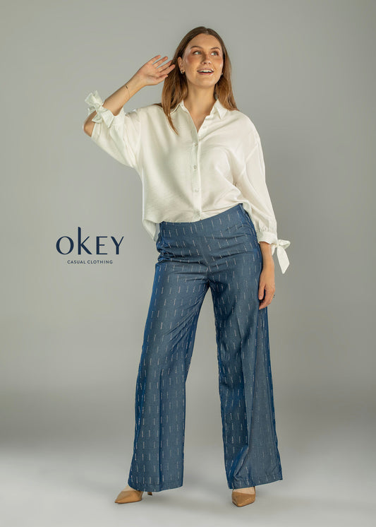 Pantalon Mezclilla Brillos