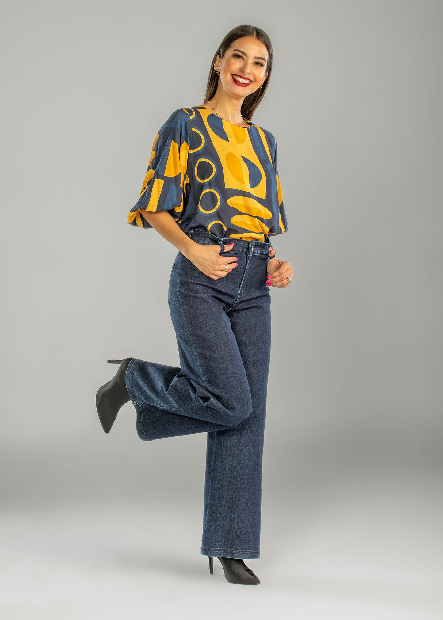 Pantalon Mezclilla Basico
