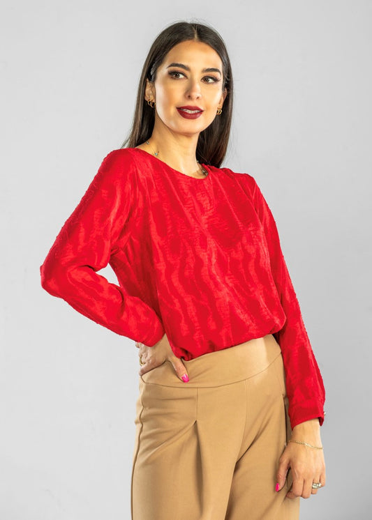 Camisera Brocado Zebra